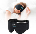 Bluetooth Sleep Mask Wireless Headphones 3D Bluetooth Eye Mask for Side Sleepers  Blackout Eye Mask with Headphones Speaker for Airplane,Travel, Black