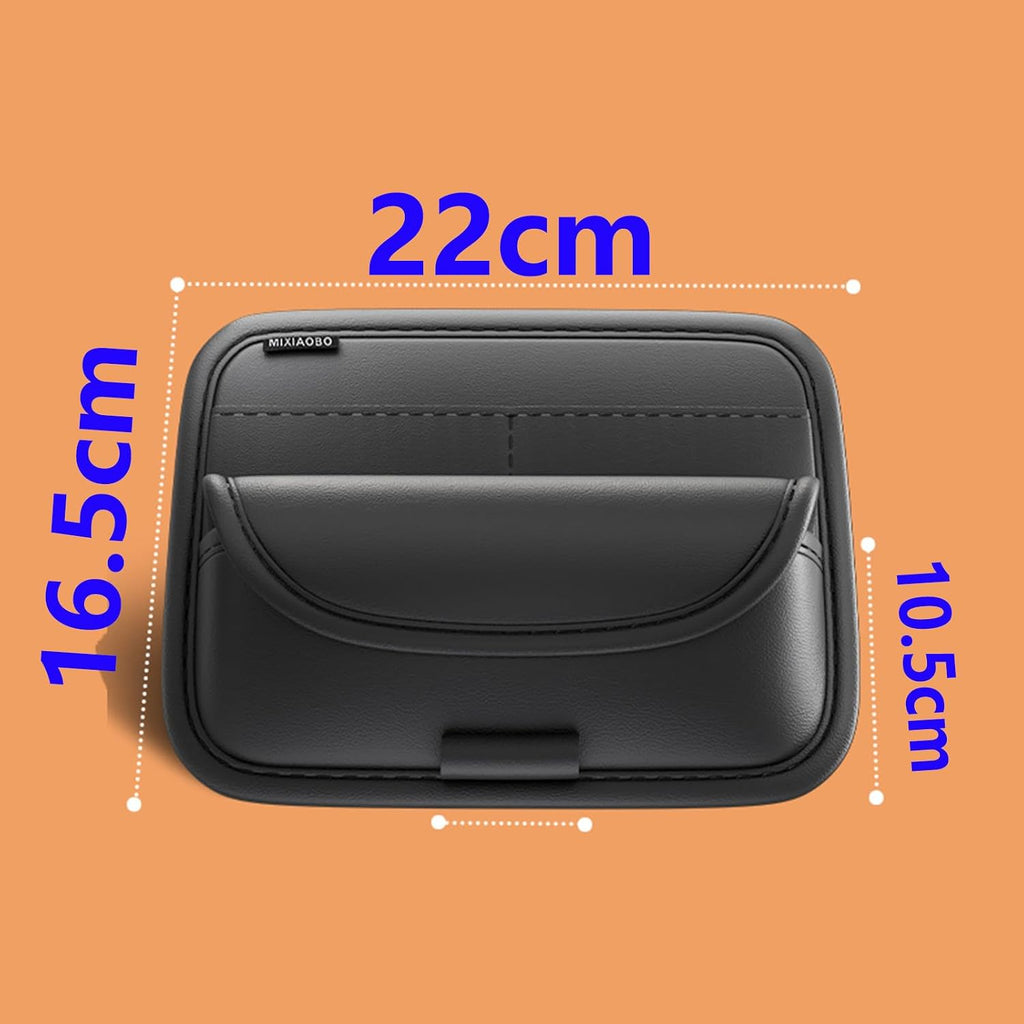 Car Truck Visor Organizer Case Holder for Sunglasses, Card Sleeve Pocket Organizer, Visor Document Holder, Car Registration and Drving License, Insurance, Pen, Chapstick, Phone