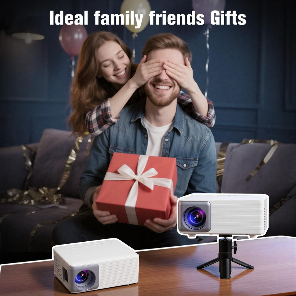 Mini Projector for Iphone 1080P Support Portable Movie Projector