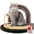 Cat Self Groomer, Heavy Scratching Pad with Mouse Toy