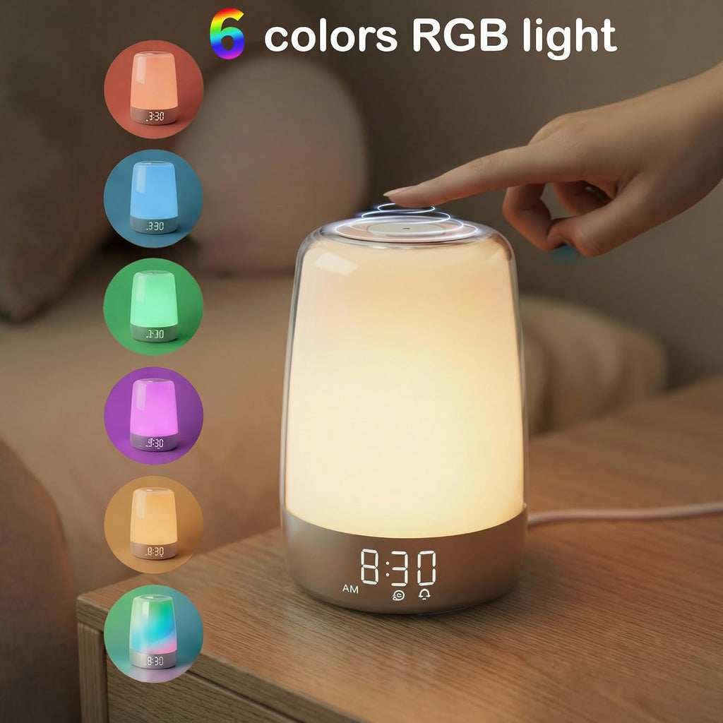 Sunrise Alarm Clock for Bedrooms with Night Light