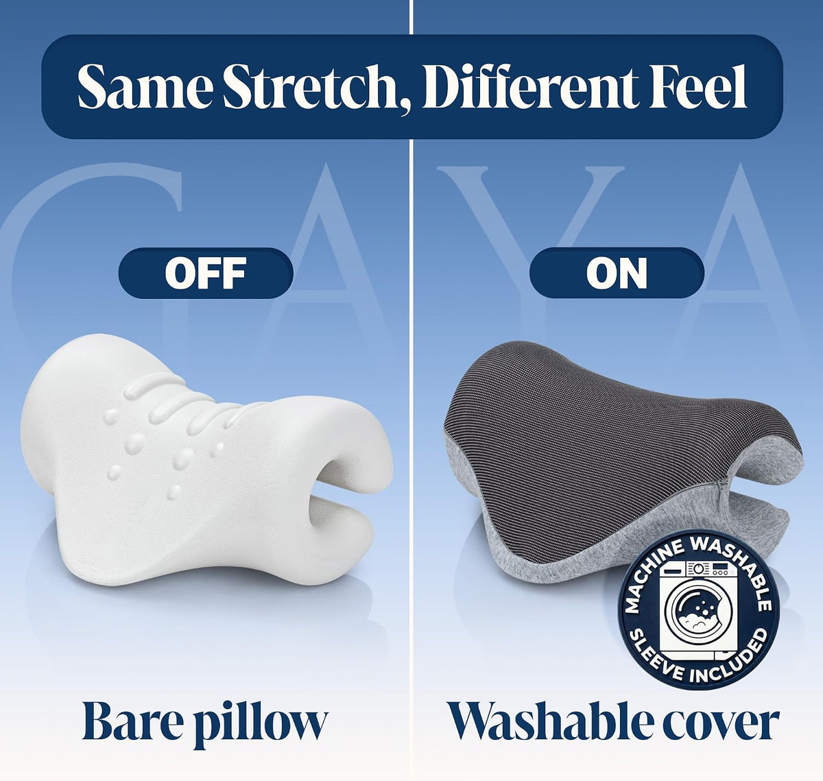 Neck Stretcher, Cervical Traction Device, Removable Washable Sleeve