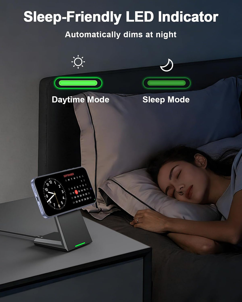 25W Magnetic Wireless Charger Stand, Fast Phone Charger for Magsafe