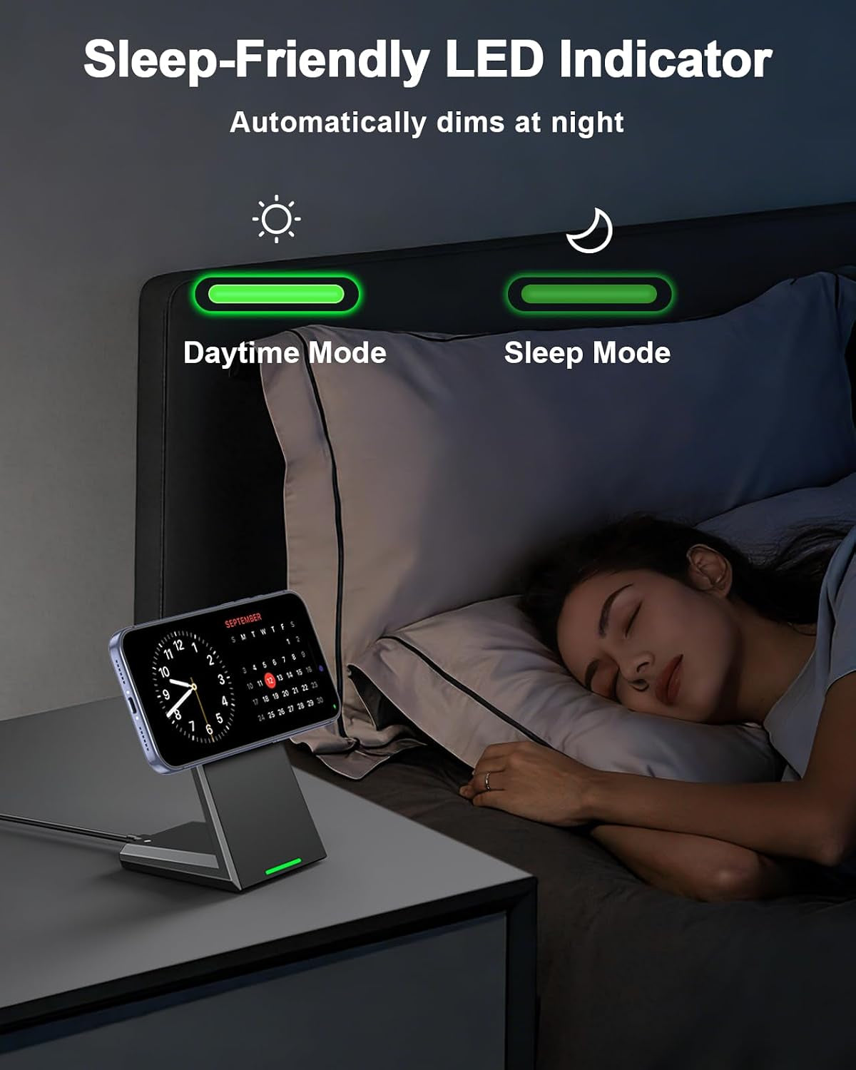 25W Magnetic Wireless Charger Stand, Fast Phone Charger for Magsafe