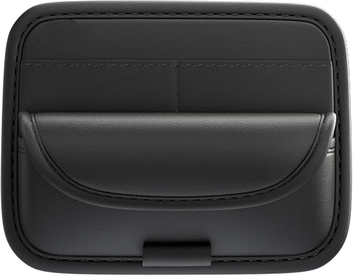 Car Truck Visor Organizer Case Holder for Sunglasses, Card Sleeve Pocket Organizer, Visor Document Holder, Car Registration and Drving License, Insurance, Pen, Chapstick, Phone
